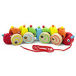Viga Pull-Along Caterpillar is an exciting and vibrant toy that takes along with it loads of fun!