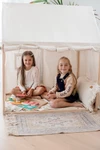 Kids who love the whimsical world of magical creatures can go ahead and create their own small worlds using the puzzle pieces as building blocks.