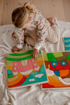 Kids who love the whimsical world of magical creatures can go ahead and create their own small worlds using the puzzle pieces as building blocks.