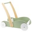 This gorgeous PolarB Mini Mover Baby Walker has a cool mint tone that goes along with the smooth curves of its unique form.