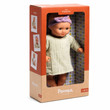 Djeco Pistachio Pomea Soft Body Doll in box