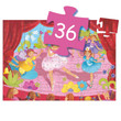 Djeco Ballerina 36pc Silhouette Puzzle is great for 4 years and up