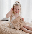 qtoys wooden fruit shape puzzle