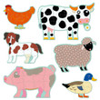 Djeco Honore & Friends Giant Puzzle Set - image 5