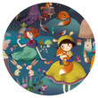 Djeco Enchanted Forest 100pc Observation Puzzle illustration detail