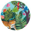 Djeco The Tiger's Walk 24pc Silhouette Puzzle - image 5