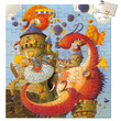 djeco castle and dragon puzzle