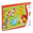 Djeco Coucou Cow Puzzle Box
