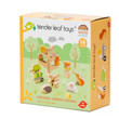 Tender Leaf Stacking Garden Animal Friends box detail