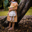 Bonikka Priscy Linen Doll with Blonde Hair - image 11