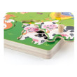 Viga Sound Puzzle - Farm Animals makes sounds when the piece goes into its slot