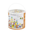 Viga Wooden Blocks -100pcs in bucket with lid and handle