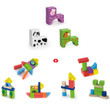 animals included in farm block set