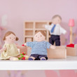 Bonikka Tiny Doll Family of 4 - image 10