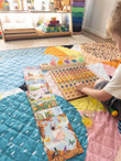 wooden paint pot holder for sorting activity