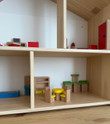fun factory furniture in dollhouse