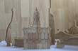 Qtoys Australian Landmarks as large wooden structures