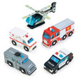 Tenderleaf Wooden Toy Emergency Vehicles