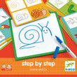 Djeco Eduludo Step by Step Learn to Draw - Animals & Co - image 2