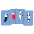 Djeco Sardines Spot It / Memory Card Game - image 5