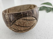 Qtoys Leaf Patterned Coconut Bowl 2