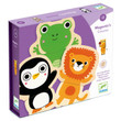 Djeco Wooden Magnetic Jungle Set Box