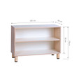 GAM Montessori 2 Tier Wide Shelf measurements