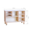 GAM Montessori 2 Tier Multi Use Shelf measurements