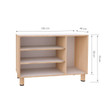 GAM Montessori Shelf dimensions