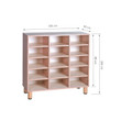 GAM Montessori 15 Cube Shelf dimensions