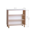 Montessori 3 Tier Partition Shelf