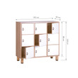 Montessori 9 Spaces Locker