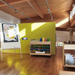 montessori art trolley