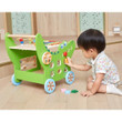 Viga Wooden Activity Walker - Crocodile shape sorter