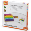 Wooden Alphabet and Math Operation Board 