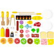 accessories included with wooden toy barbeque