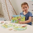 Wooden Farm Lacing Game 