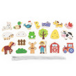 Wooden Farm Lacing Game Accessories