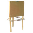 three sided easel