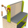 kids building workbench large inventor set