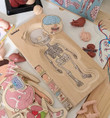 beleduc body puzzle skeleton layer