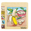 Beleduc Multilayer Puzzle - Banana