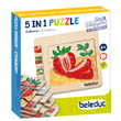 Beleduc Multilayer Puzzless - Strawberry Box