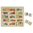 Beleduc Match & Sort Puzzle Vehicles