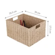 vivaio medium rectangle natural basket size