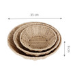 round woven baskets size