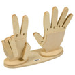 educo wooden educational counting hands