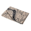David Fussenegger Ecru Zoo Animals Juwel Cot Blanket