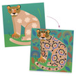 Djeco Stamp Set - Patterns and Animals Clear Stamps - Ages 7+ - image 4