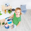 Beleduc All in One Home Corner Play Centre with child